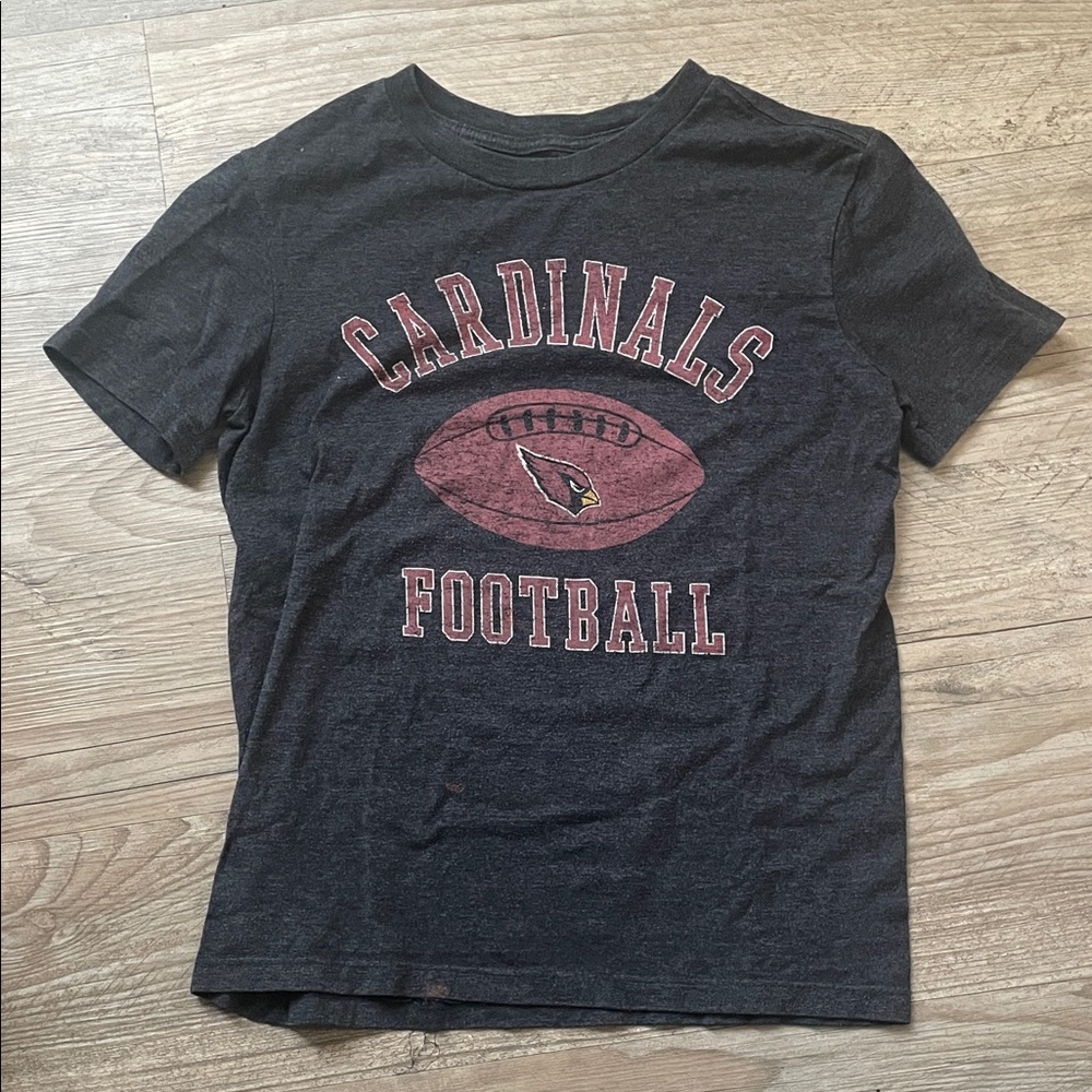 Cardinals Kids Black Football Tee